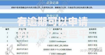 有逾期可以申请的网贷？这些平台审核宽松且快速放款