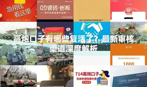 高炮口子有哪些复活了？最新审核渠道深度解析