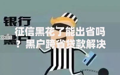 征信黑花了能出省吗？黑户跨省贷款解决方案解析