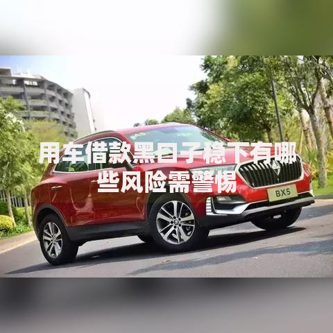 用车借款黑口子稳下有哪些风险需警惕