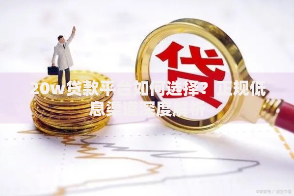 20w贷款平台如何选择?正规低息渠道深度解析 20w贷款平台如何选择?正规低息渠道深度解析