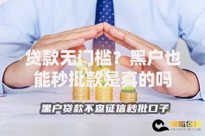 贷款无门槛？黑户也能秒批款是真的吗？深度解析低门槛贷款真相