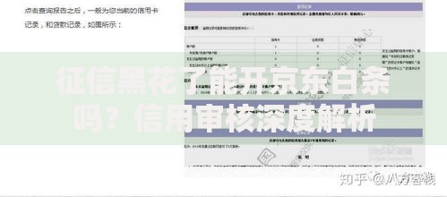 征信黑花了能开京东白条吗？信用审核深度解析