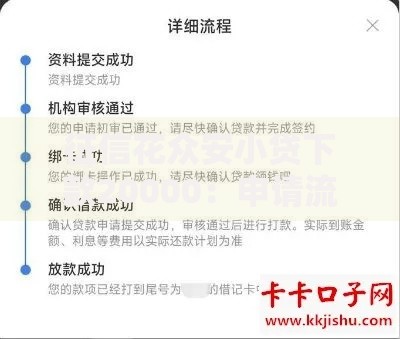 征信花众安小贷下款20000：申请流程与注意事项解析