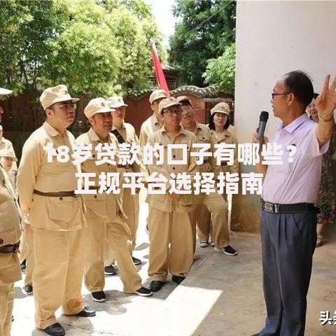 18岁贷款的口子有哪些？正规平台选择指南