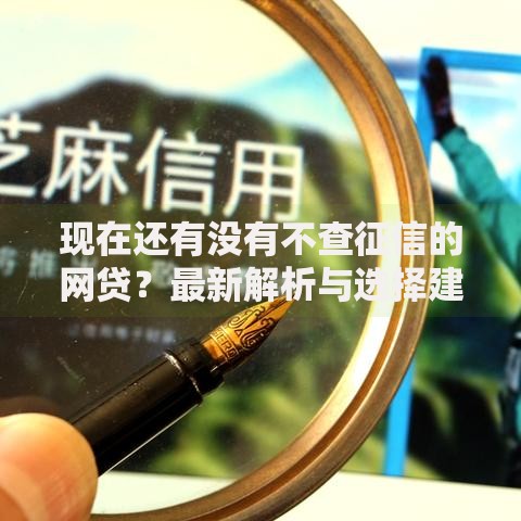 现在还有没有不查征信的网贷？最新解析与选择建议