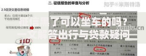 征信黑了可以坐车的吗？一文解答出行与贷款疑问