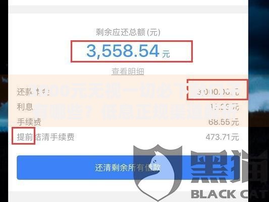 3000元无视一切必下款口子有哪些？低息正规渠道解析