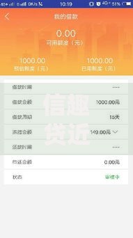 信趣贷近期下款情况如何？额度审核与放款效率深度解析