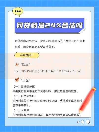 网贷24%-36%合法吗?2024年最新法规深度解读 网贷24%-36%合法吗?2024年最新法规深度解读