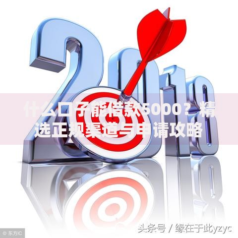 什么口子能借款5000？精选正规渠道与申请攻略