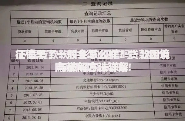征信黑了一般会怎么样？贷款困境与破解方法详解