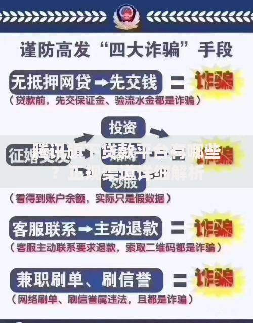 腾讯旗下贷款平台有哪些？正规渠道详细解析