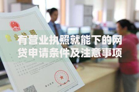 有营业执照就能下的网贷申请条件及注意事项解析