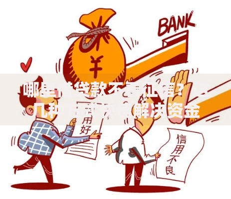 哪里借贷款不看征信？这几种方式快速解决资金需求