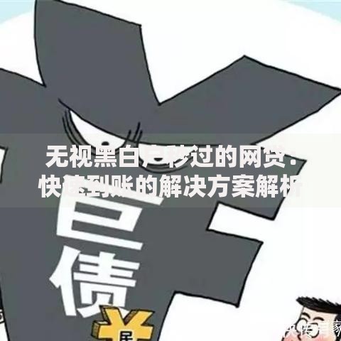 无视黑白户秒过的网贷：快速到账的解决方案解析