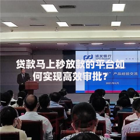 贷款马上秒放款的平台如何实现高效审批？