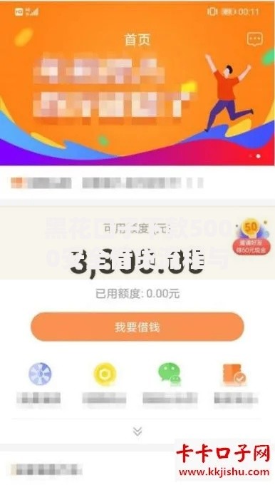 黑花口子下款5000安全借贷流程与风险防范指南