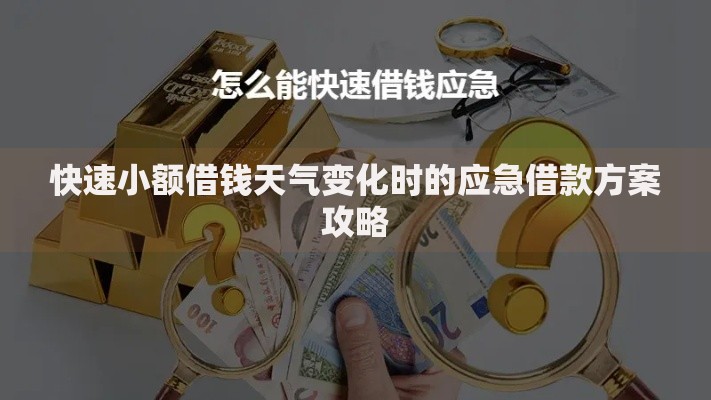 快速小额借钱天气变化时的应急借款方案攻略