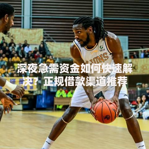 深夜急需资金如何快速解决？正规借款渠道推荐