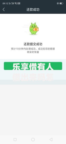 乐享借有人借出来吗怎么还款？详细解答借款与还款流程