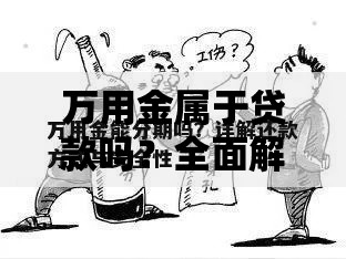 万用金属于贷款吗？全面解析其性质与使用场景