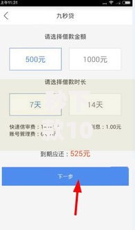 秒下款1000元的口子有哪些？哪些平台审核最快到账