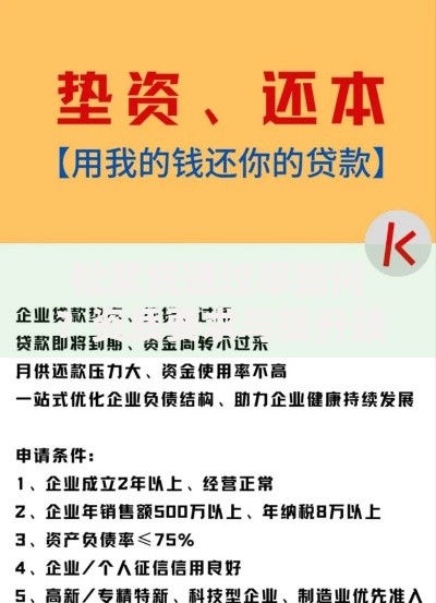 松紧贷通过率如何？资质要求与提升技巧全解析
