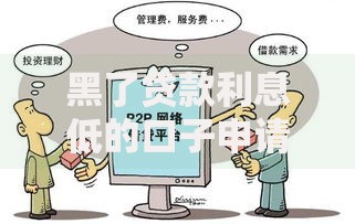 黑了贷款利息低的口子申请流程与风险防范指南