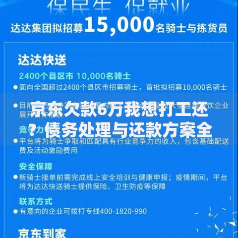京东欠款6万我想打工还？债务处理与还款方案全解析