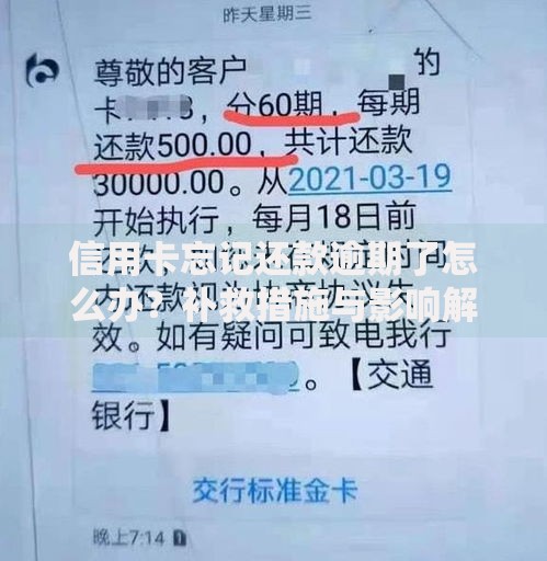 信用卡忘记还款逾期了怎么办？补救措施与影响解析