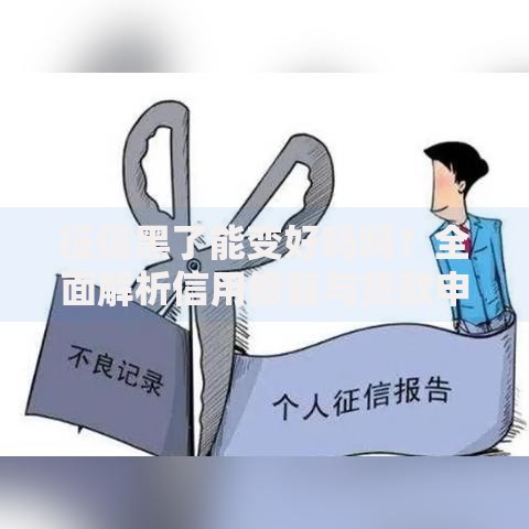 征信黑了能变好吗吗？全面解析信用修复与贷款申请策略