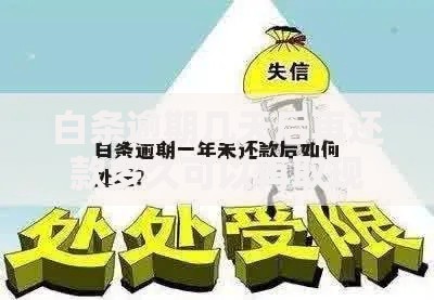 白条逾期几天后再还款多久可以再取现？恢复取现资格全解析