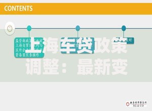 上海车贷政策调整：最新变化与购车者应对策略分析