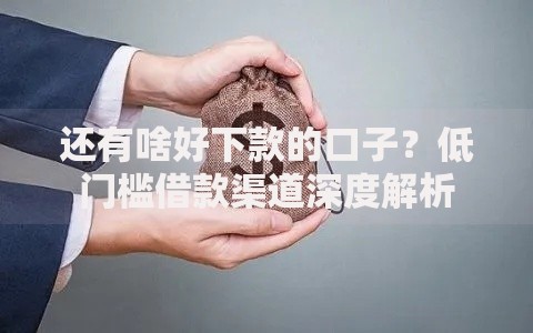 还有啥好下款的口子？低门槛借款渠道深度解析