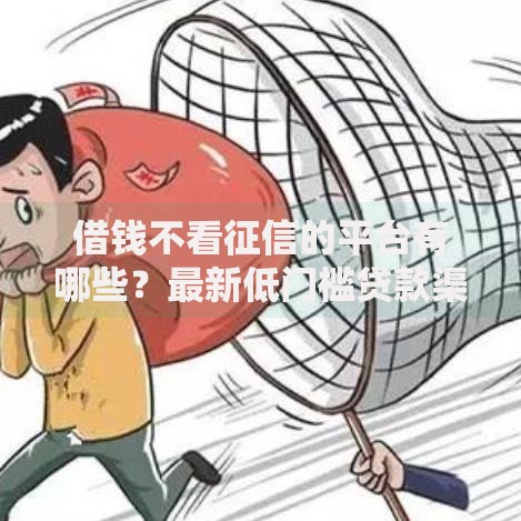 借钱不看征信的平台有哪些？最新低门槛贷款渠道解析