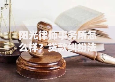 阳光律师事务所怎么样？贷款纠纷法律咨询专业解析