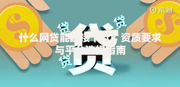 什么网贷能直接下款？资质要求与平台选择指南