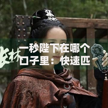一秒陛下在哪个口子里：快速匹配安全贷款渠道全解析