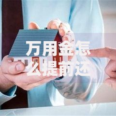 万用金怎么提前还款？详细流程与注意事项解析