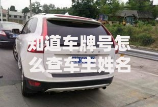 知道车牌号怎么查车主姓名？车辆抵押贷款必看查询流程解析