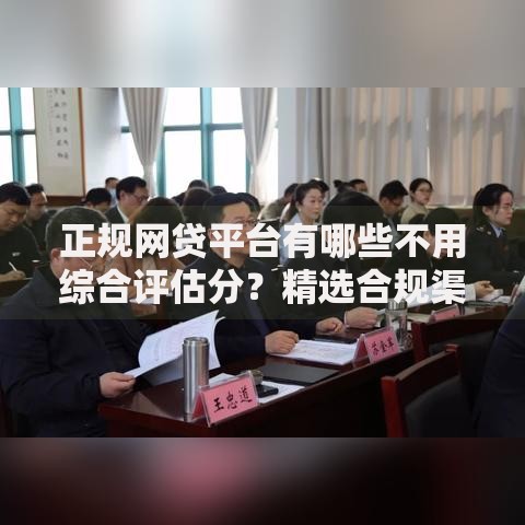 正规网贷平台有哪些不用综合评估分？精选合规渠道解析