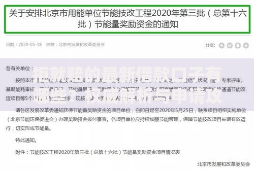 拒就赔的最新借款口子有哪些？权威解析与申请攻略