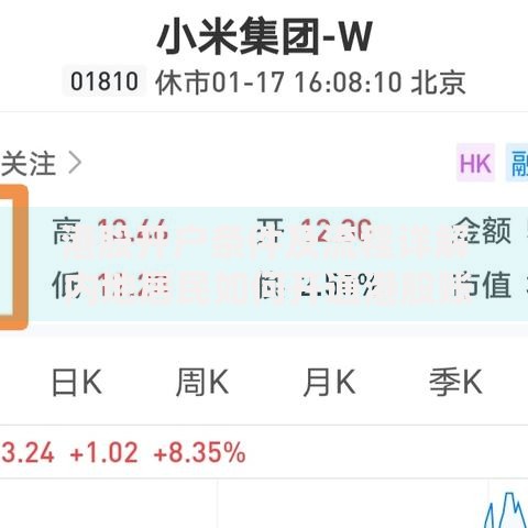 港股开户条件及流程详解 内地居民如何开通港股账户 港股开户条件及流程详解 内地居民如何开通港股账户