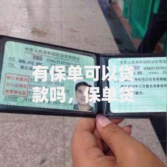 有保单可以贷款吗，保单贷款额度怎么算，保单贷款逾期怎么办