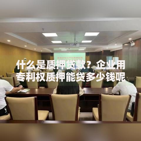 什么是质押贷款?企业用专利权质押能贷多少钱呢 什么是质押贷款?企业用专利权质押能贷多少钱呢