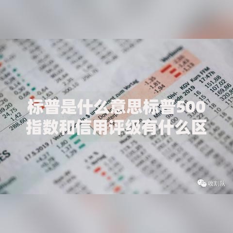 标普是什么意思标普500指数和信用评级有什么区别