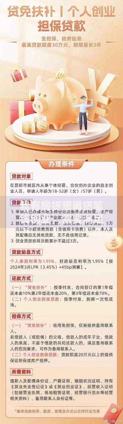 我有房贷想再贷笔钱创业,需要满足哪些条件? 我有房贷想再贷笔钱创业,需要满足哪些条件?