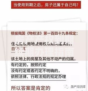 房产产权到期续期办理指南 最新政策解析与操作流程
