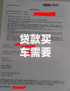 贷款买车需要什么条件和材料?不清楚这些细节,小心贷款被拒,看完心里有底! 贷款买车需要什么条件和材料?不清楚这些细节,小心贷款被拒,看完心里有底!